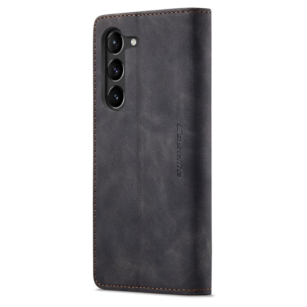 Slim Portemonnaie-Hülle Samsung Galaxy S24 Plus Schwarz