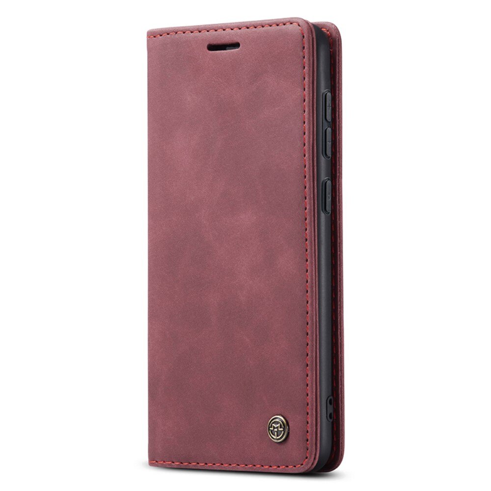 Slim Portemonnaie-Hülle Samsung Galaxy S24 Plus Rot