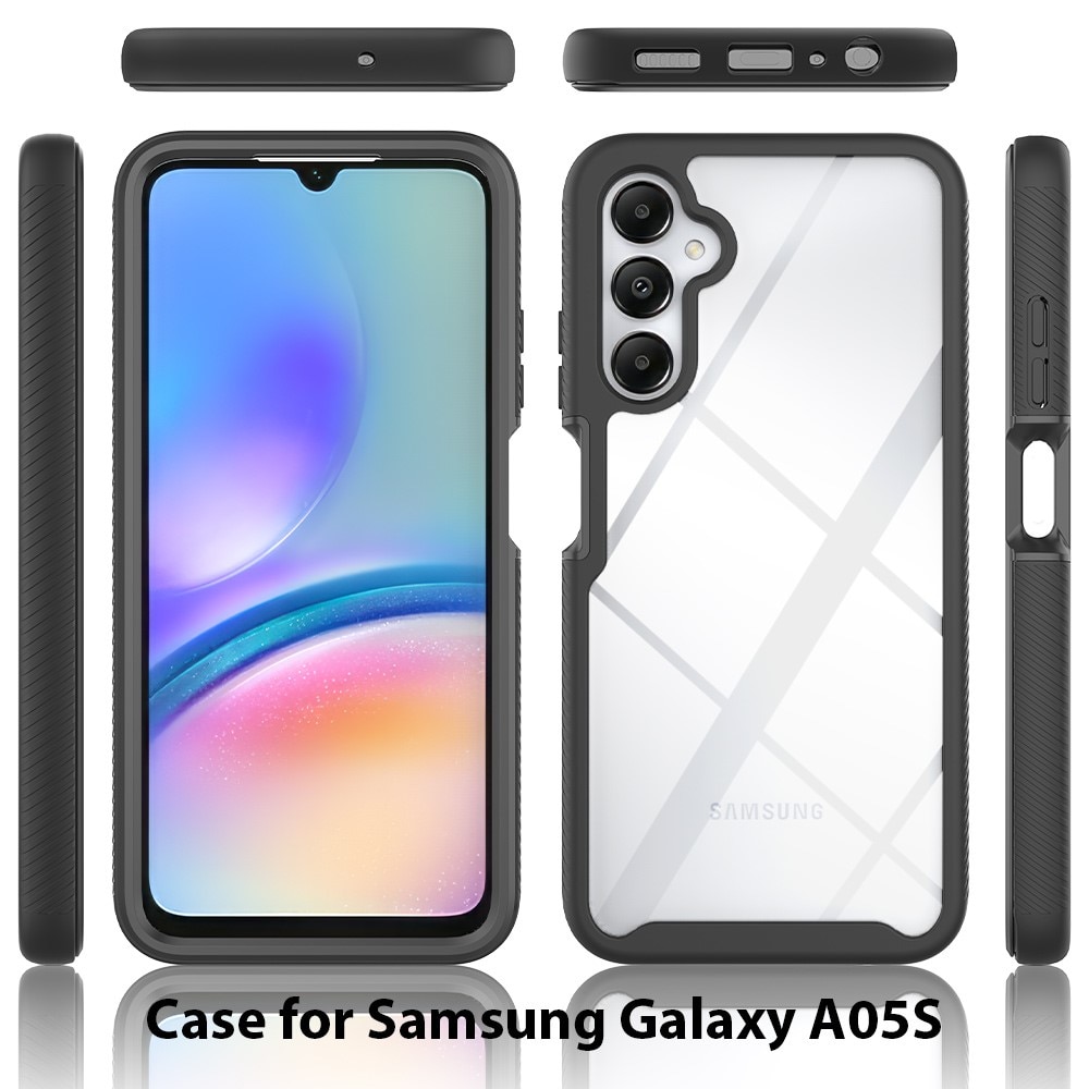 Samsung Galaxy A05s Full Protection Case schwarz