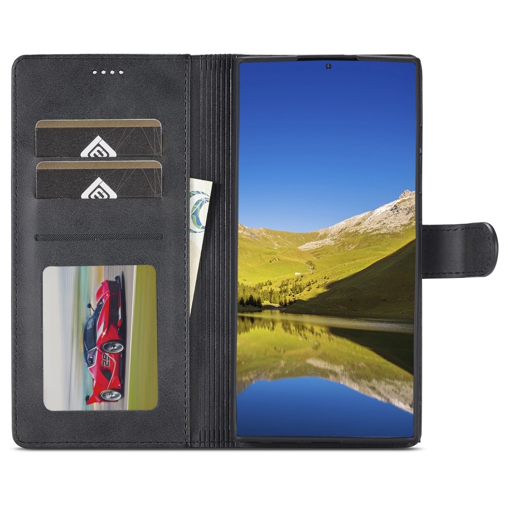 Portemonnaie-Hülle Samsung Galaxy S24 Ultra schwarz