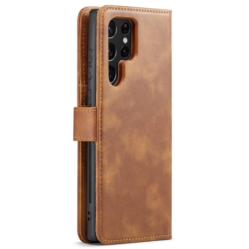 Handytasche Magnetische Samsung Galaxy S24 Ultra Cognac