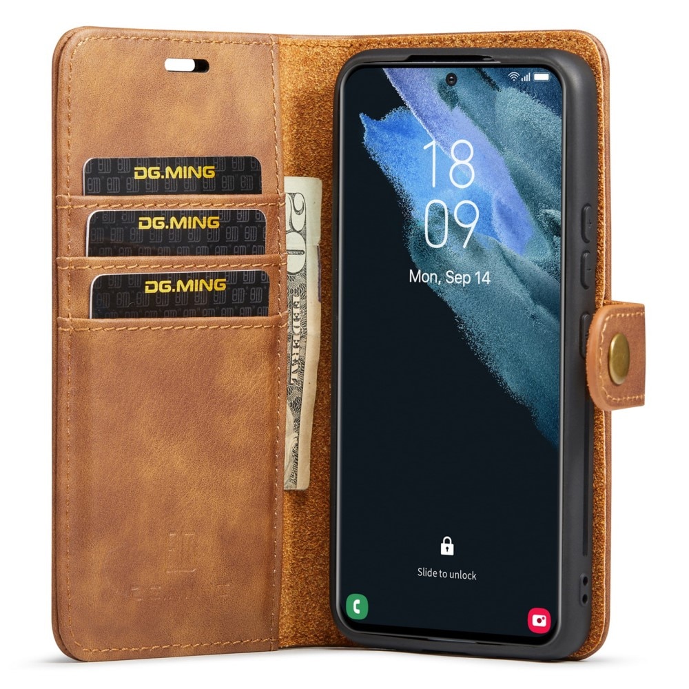 Handytasche Magnetische Samsung Galaxy S24 Cognac