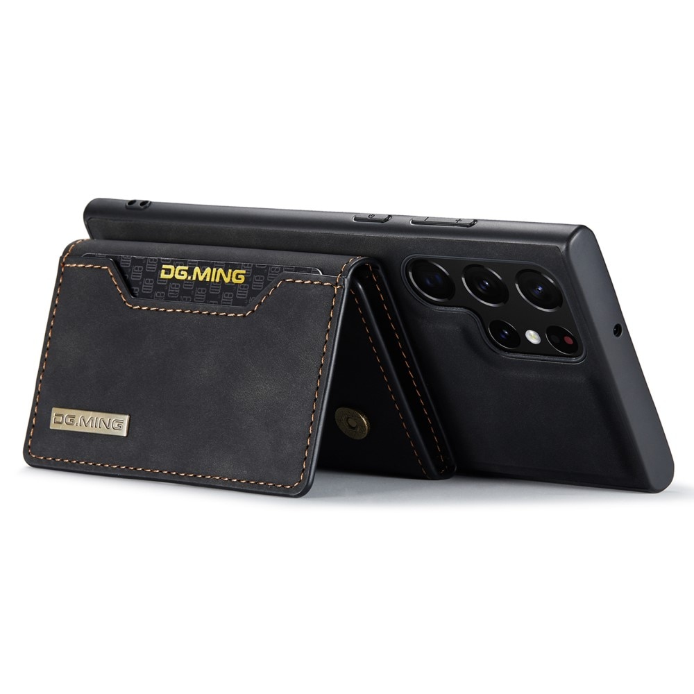 Magnetic Card Slot Case Samsung Galaxy S24 Ultra Schwarz