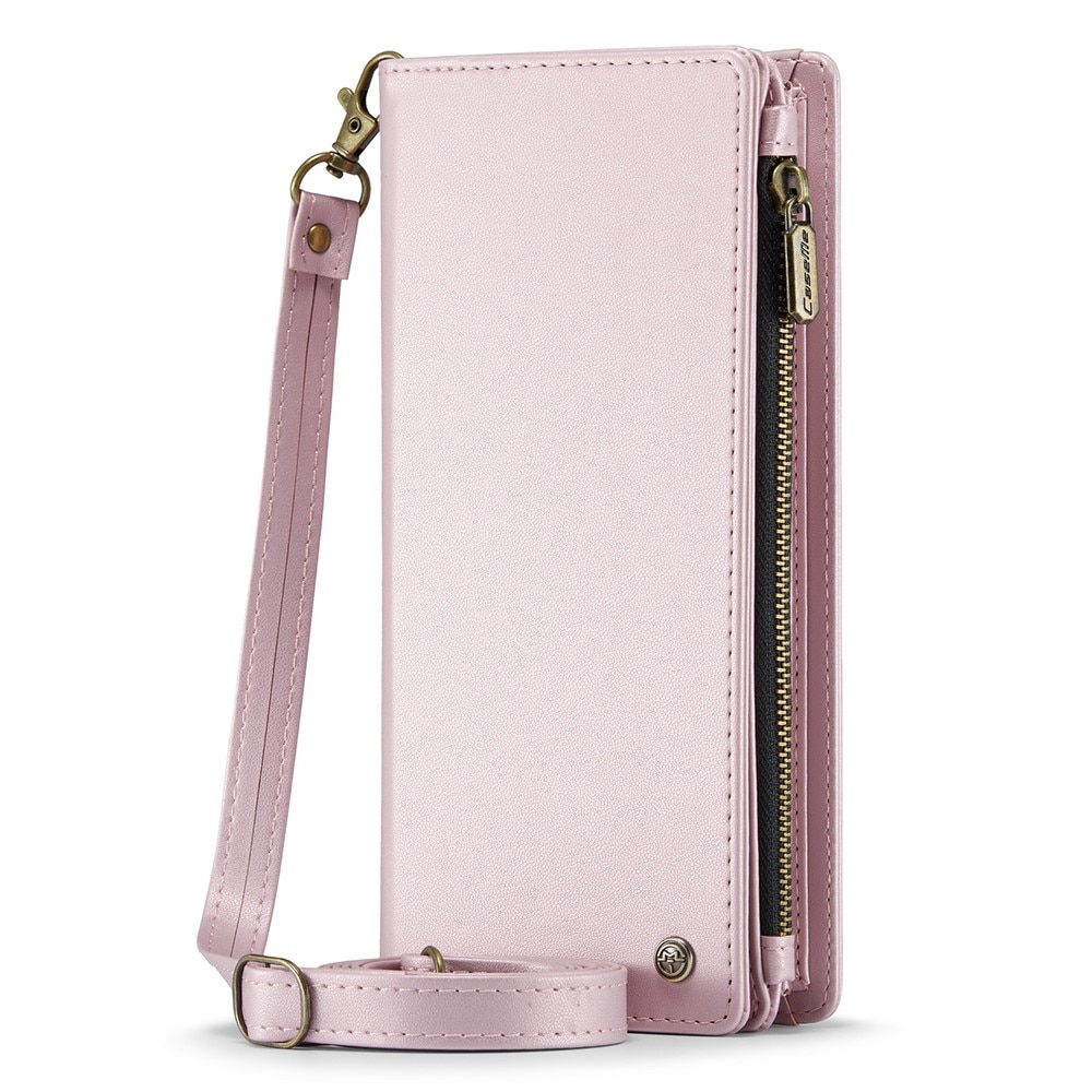 Universal Crossbody Brieftasche Hülle rosa