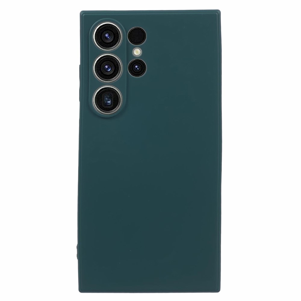 Samsung Galaxy S24 Ultra Stoßfeste TPU-hülle dunkelgrün