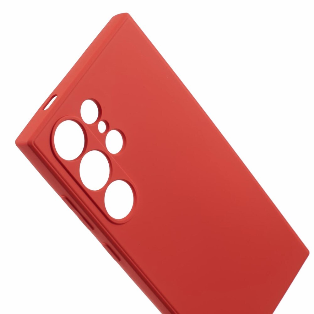 Samsung Galaxy S24 Ultra Sto feste TPU h lle Rot