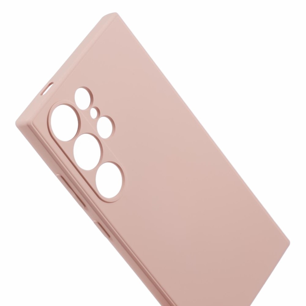 JVS Products Samsung Galaxy S24 Hülle - Backcover - Extra dünn - Rosa/Gelb  - Zweifarbig - TPU - Rosa/Gelb 