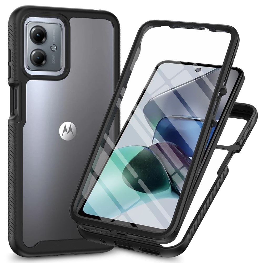 Motorola Moto G04 Full Protection Case schwarz