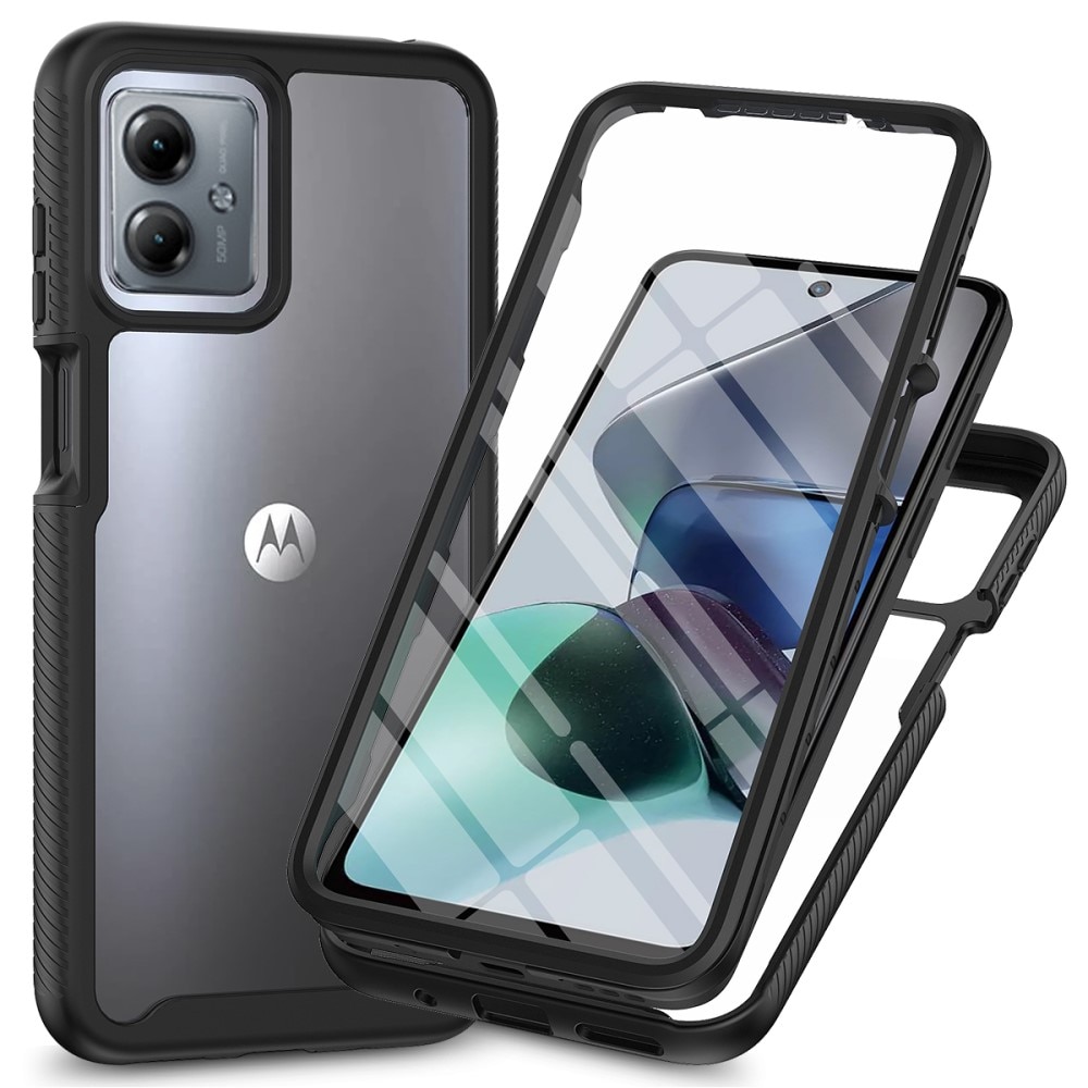 Motorola Moto G14 Full Protection Case schwarz