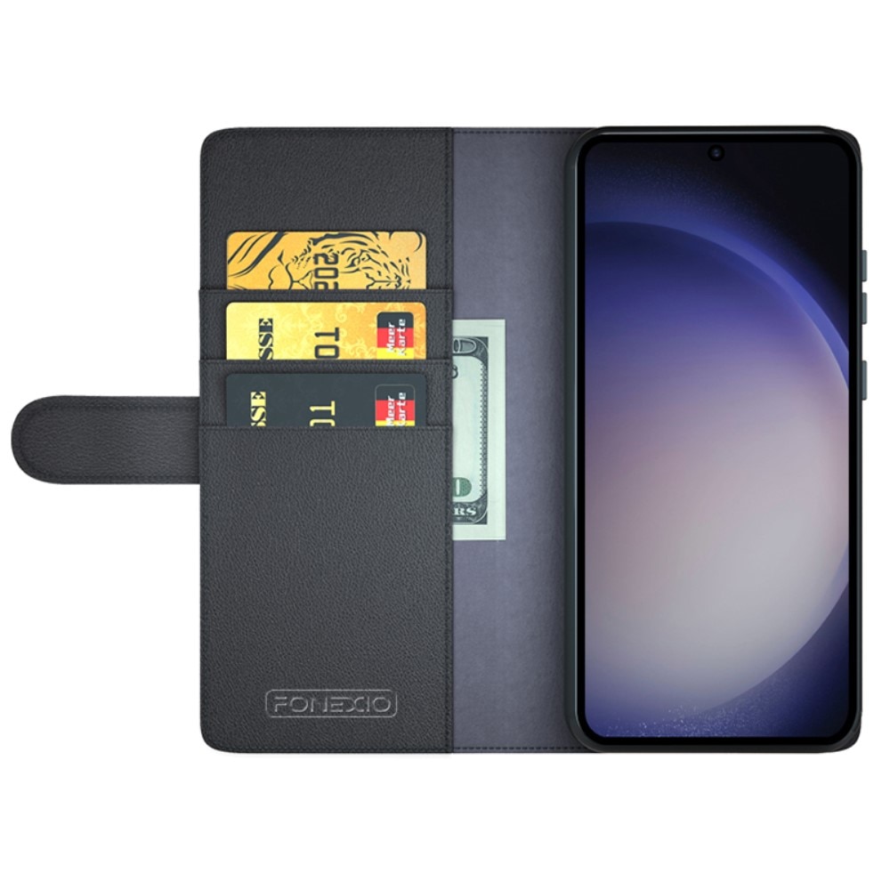 Samsung Galaxy S24 Ultra Kit mit Handytasche und Displayschutz-Panzerglas