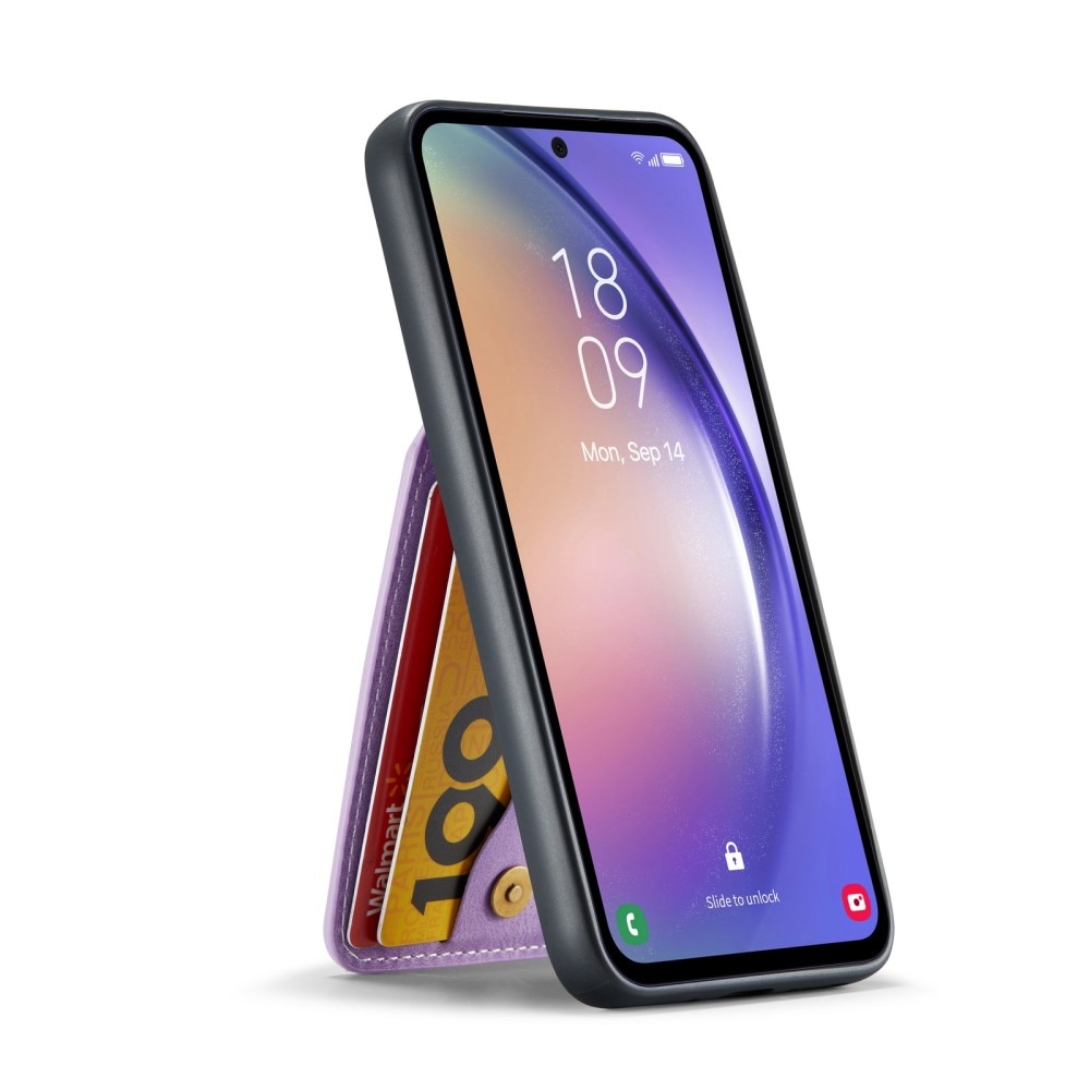 RFID-geschützte Multi-slot Hülle Samsung Galaxy S23 FE lila