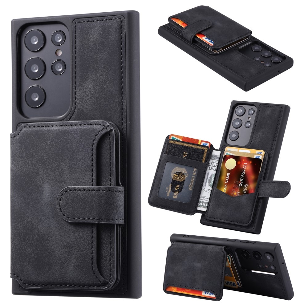 Für Samsung Galaxy S24 S24+ S24 Ultra Handy Hülle Slim Leder Schutzhülle  Tasche