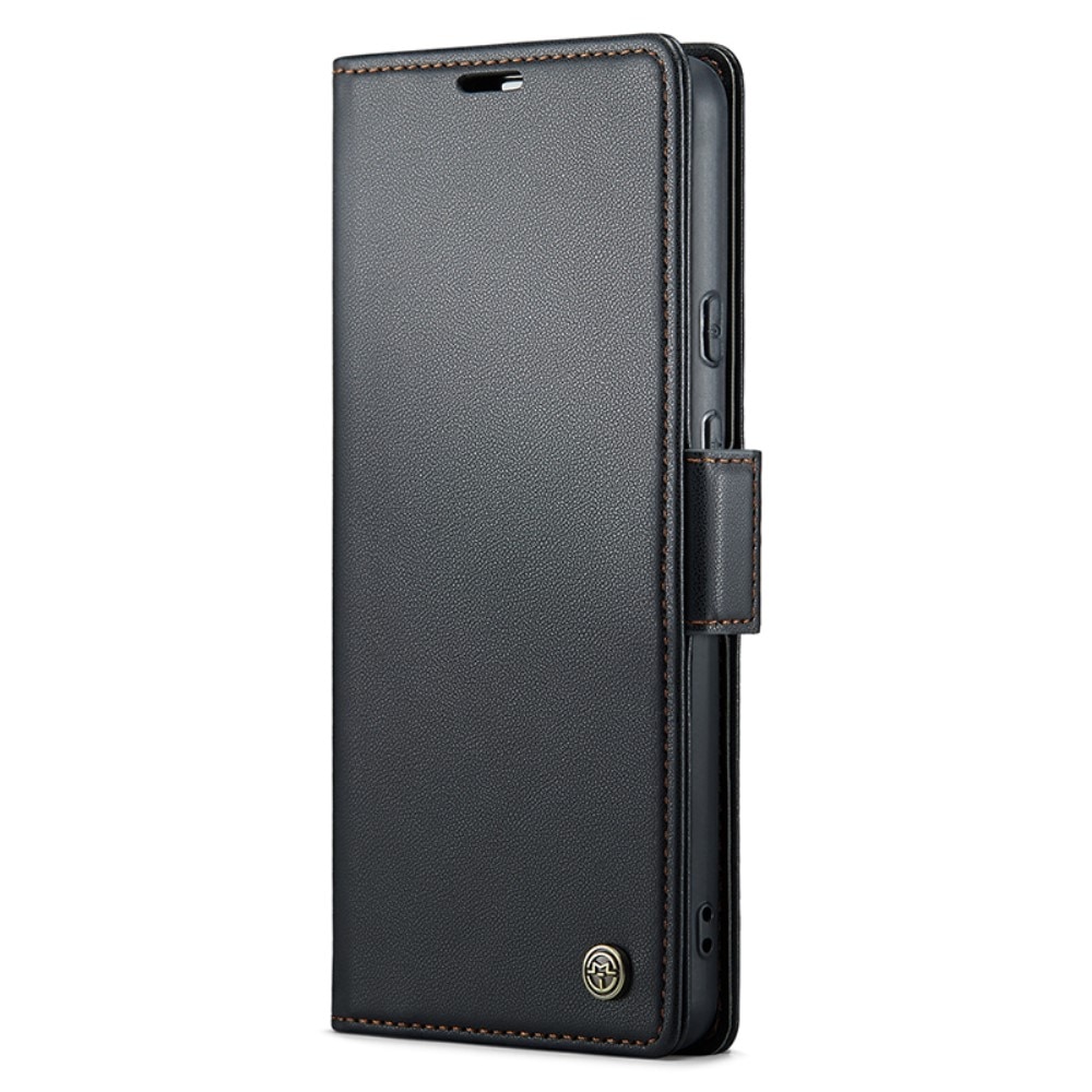 RFID-geschützte Slim Portemonnaie-Hülle Google Pixel 8a Schwarz