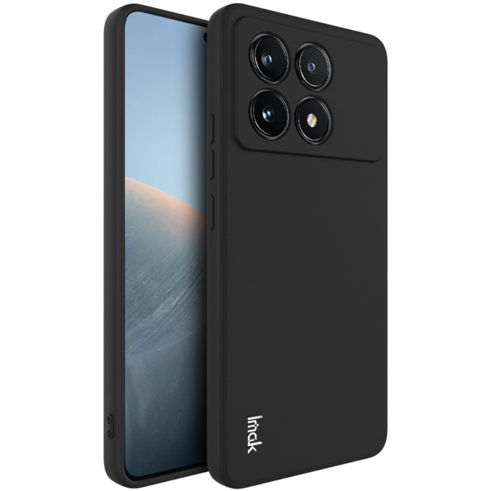 Frosted TPU Case Xiaomi Poco X6 Pro schwarz