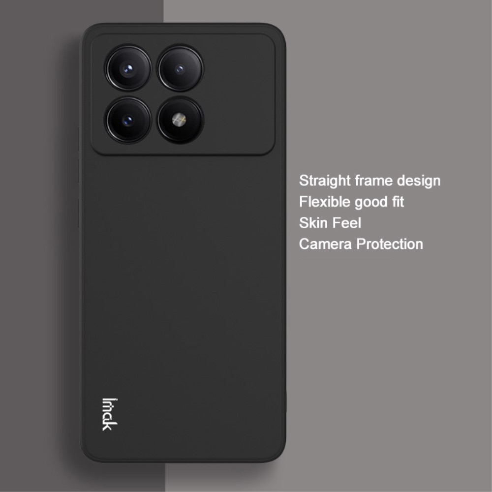Frosted TPU Case Xiaomi Poco X6 Pro schwarz