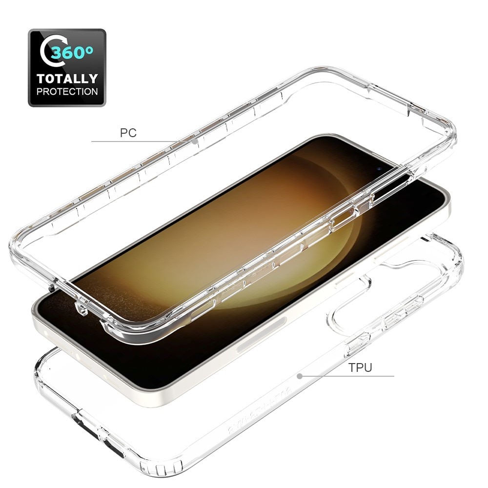 Samsung Galaxy S24 Plus Full Cover Hülle durchsichtig
