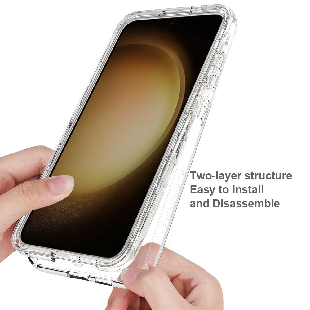 Samsung Galaxy S24 Full Cover Hülle durchsichtig