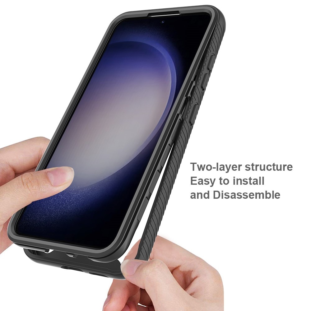 Samsung Galaxy S24 Plus Full Protection Case schwarz