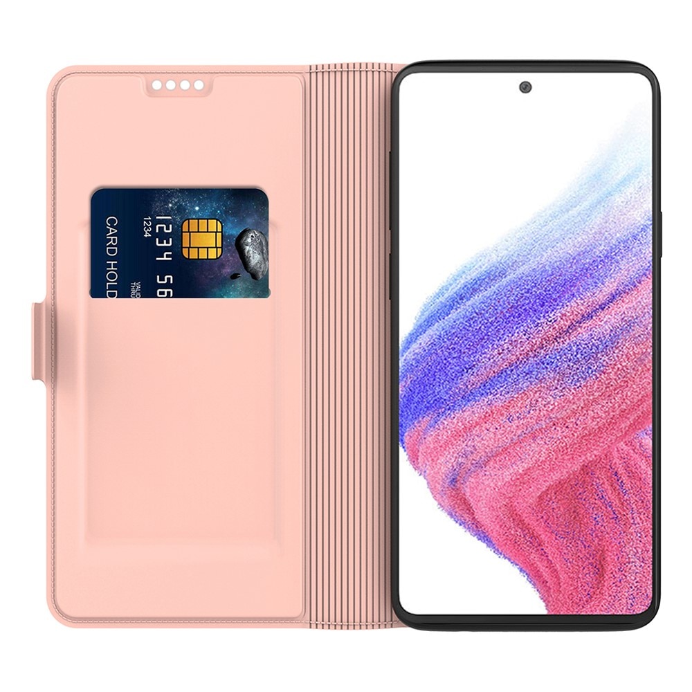 Slim Card Wallet Samsung Galaxy S24 Ultra roségold