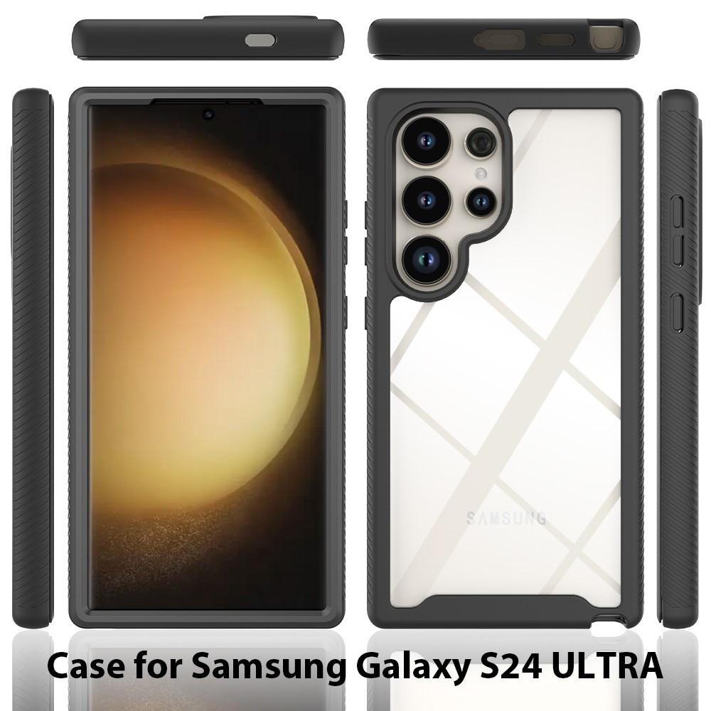 Samsung Galaxy S24 Ultra Kit mit Handytasche und Displayschutz