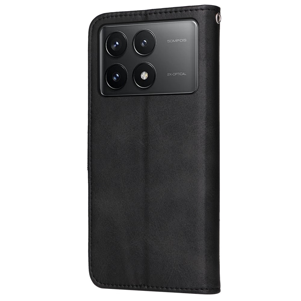 Xiaomi Poco X6 Pro Portemonnaie-Hülle schwarz