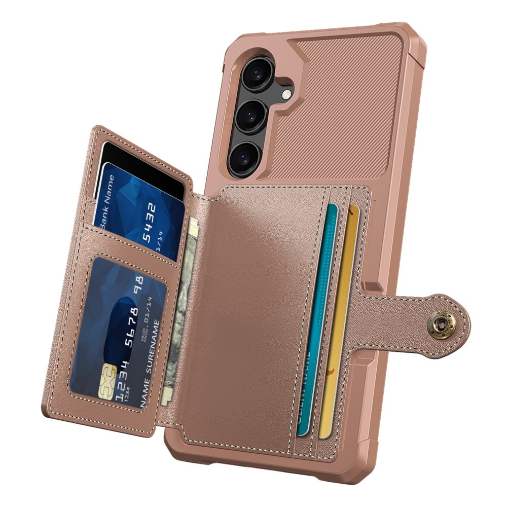 Samsung Galaxy S24 Tough Multi-slot Case rosa