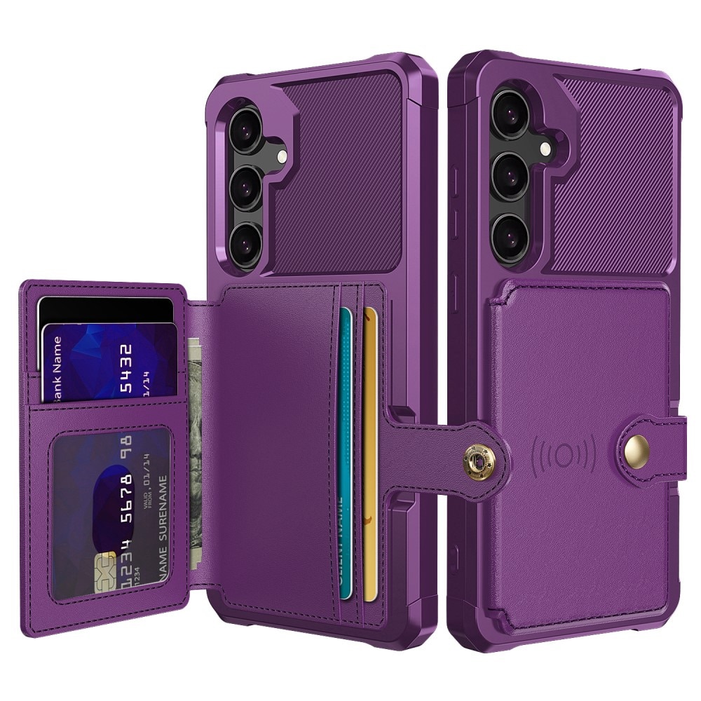 Samsung Galaxy S24 Tough Multi-slot Case lila