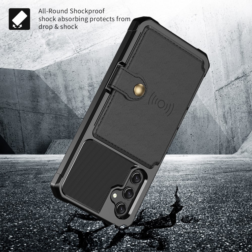 Samsung Galaxy A15 Tough Multi-slot Hülle Schwarz