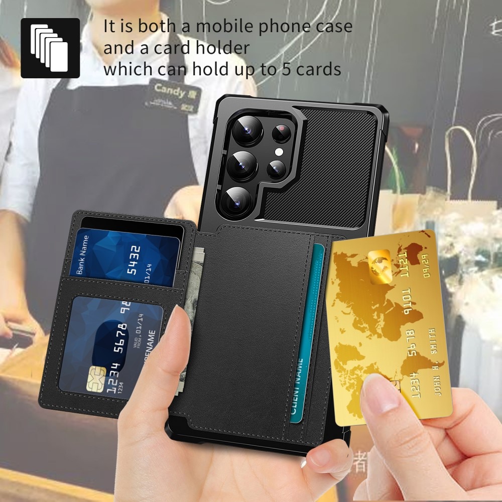Samsung Galaxy S24 Ultra Tough Multi-slot Case schwarz