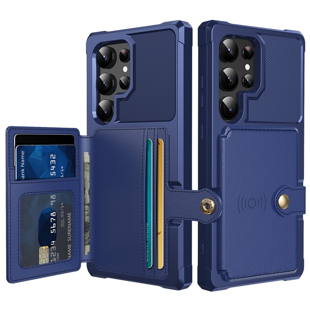 Samsung Galaxy S24 Ultra Tough Multi-slot Case blau