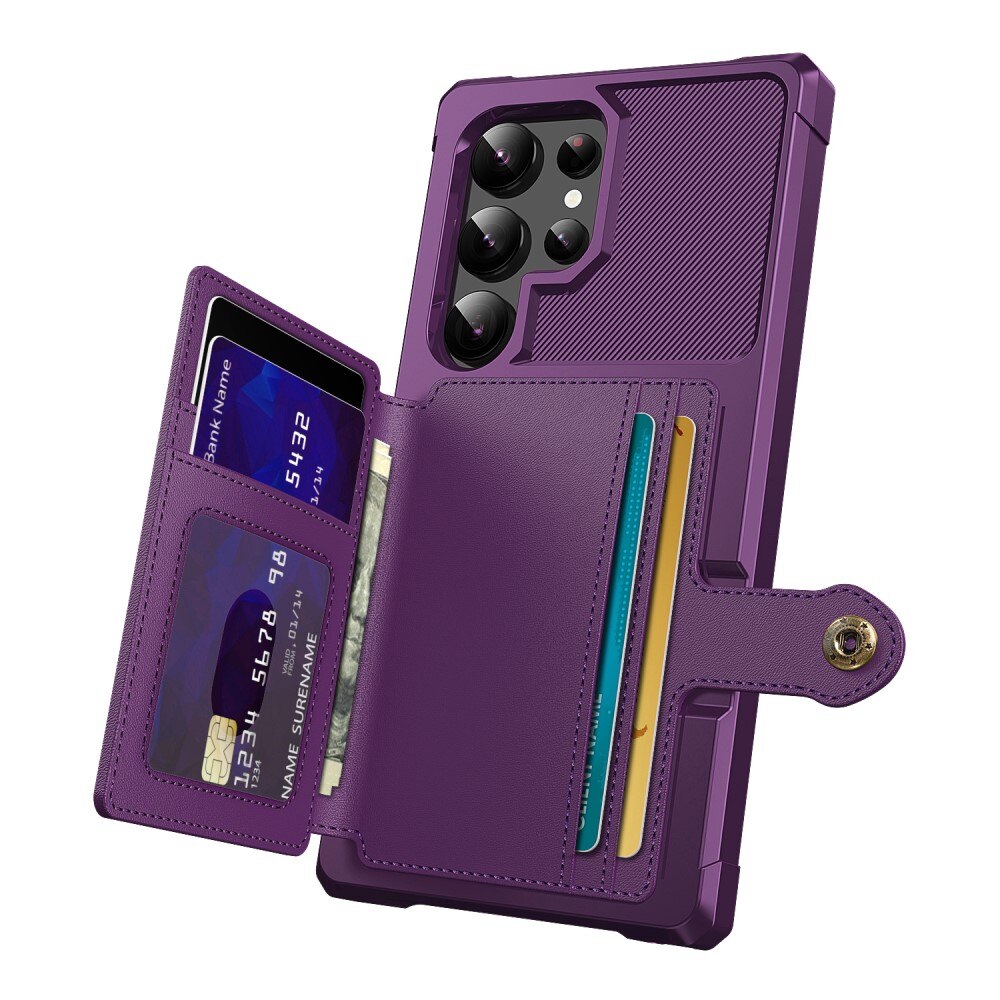 Samsung Galaxy S24 Ultra Tough Multi-slot Hülle Lila