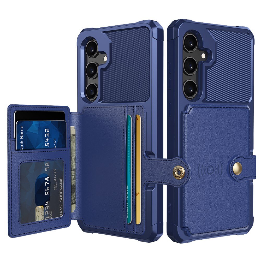 Samsung Galaxy S24 Plus Tough Multi-slot Hülle Blau