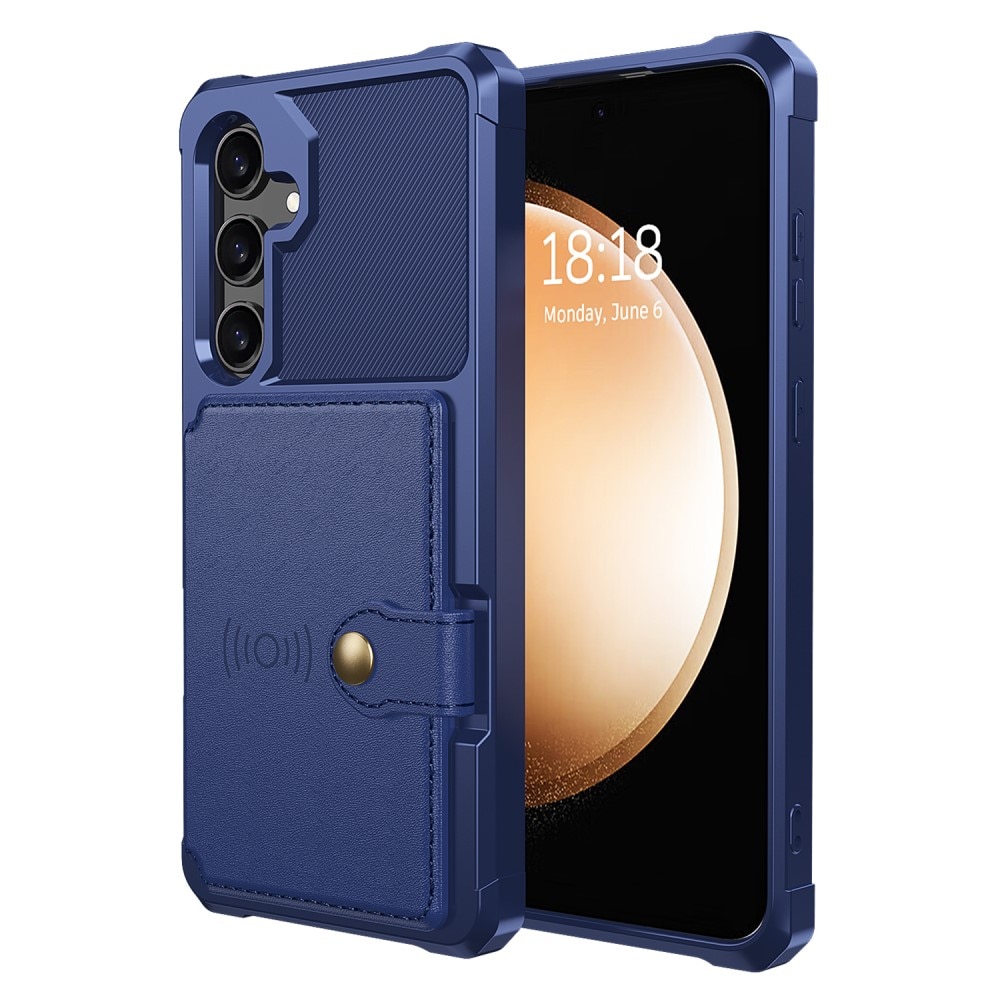 Samsung Galaxy S24 Plus Tough Multi-slot Hülle Blau