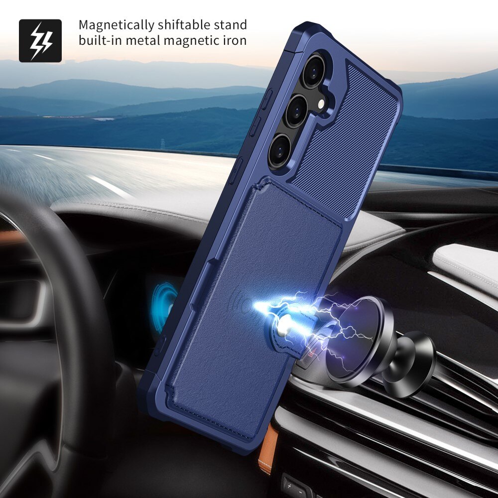 Samsung Galaxy S24 Plus Tough Multi-slot Hülle Blau