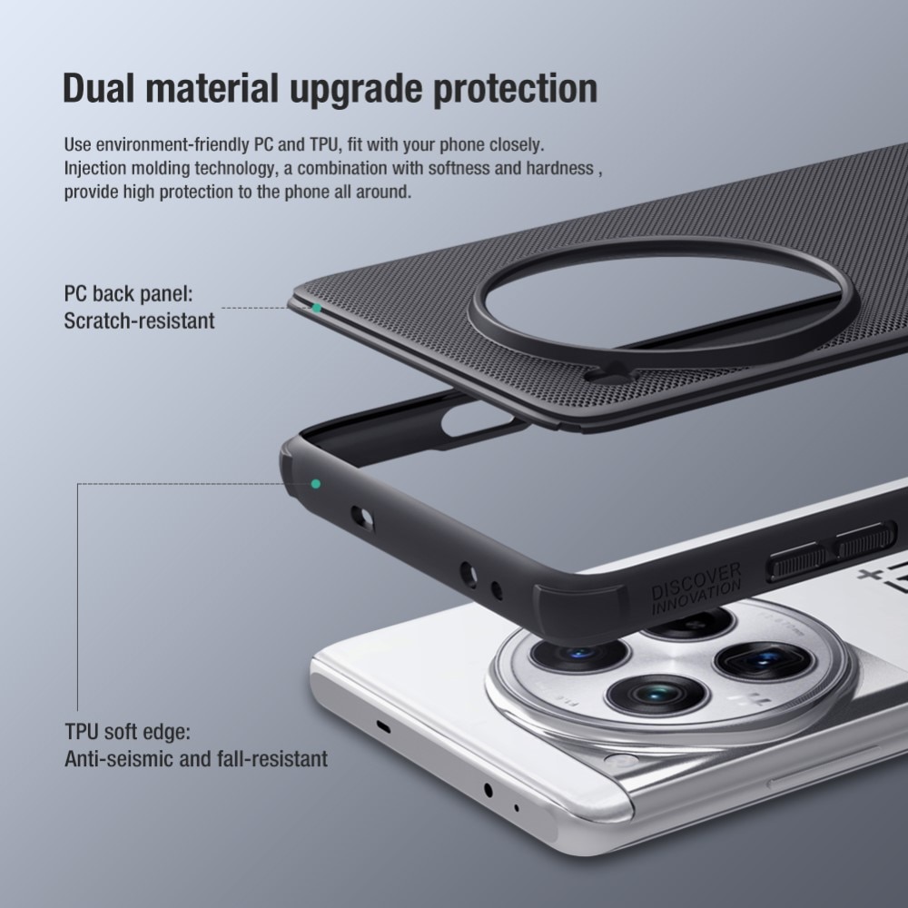 Super Frosted Shield OnePlus 12 schwarz