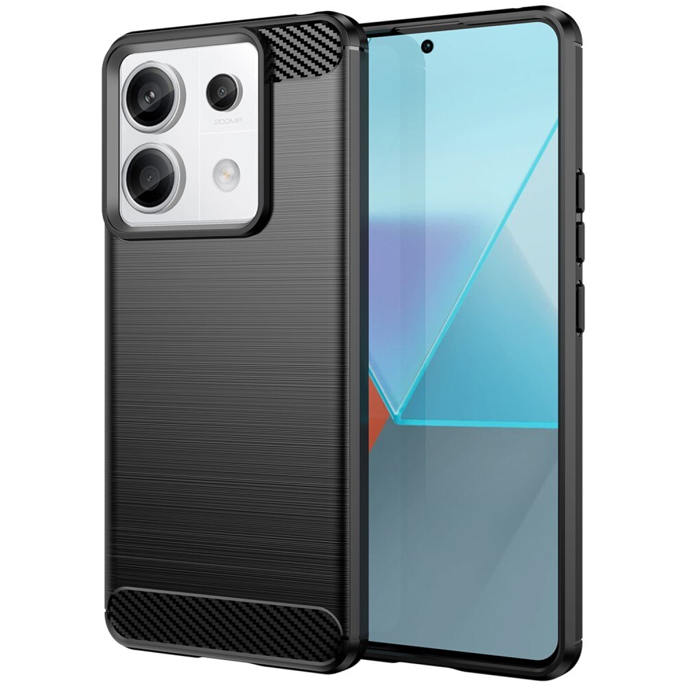 Xiaomi Redmi Note 13 Pro Hülle TPU Brushed Schwarz