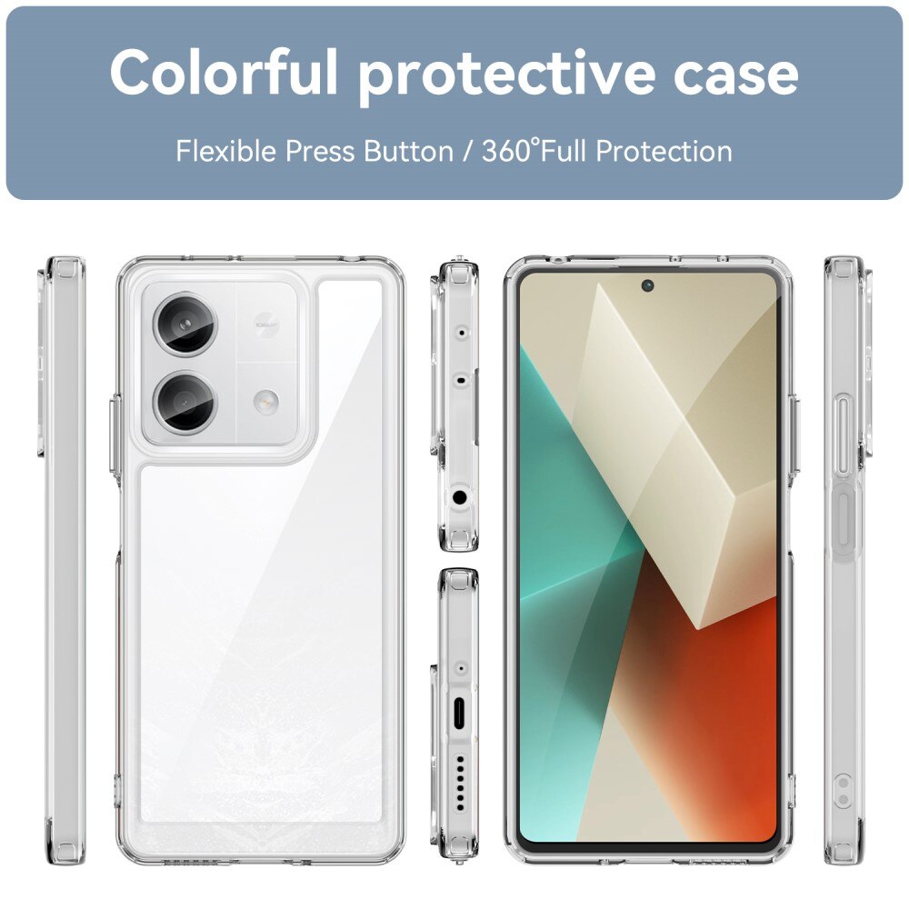 Xiaomi Redmi Note 13 Hybride Handyhülle Crystal Hybrid transparent