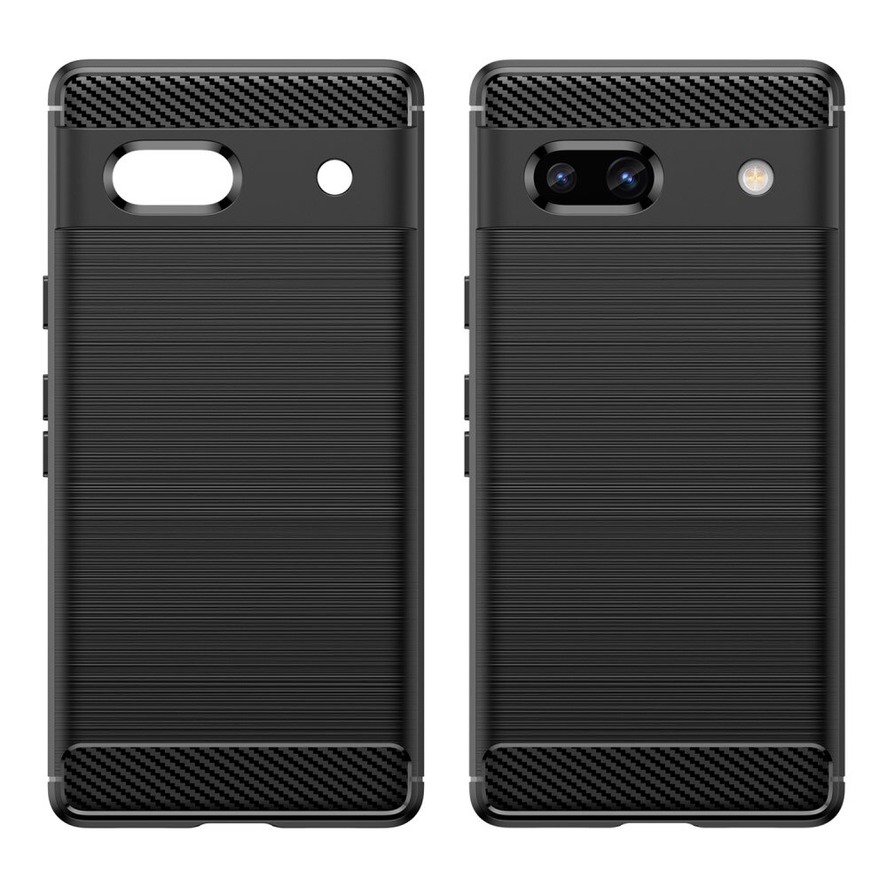 Google Pixel 7a Hülle TPU Brushed Black