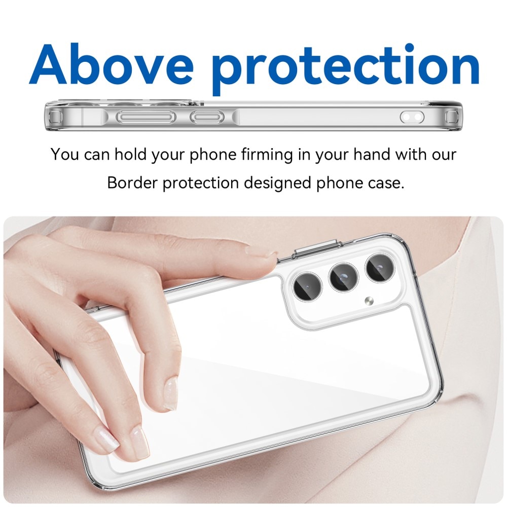 Samsung Galaxy A55 Hybride Handyhülle Crystal Hybrid transparent
