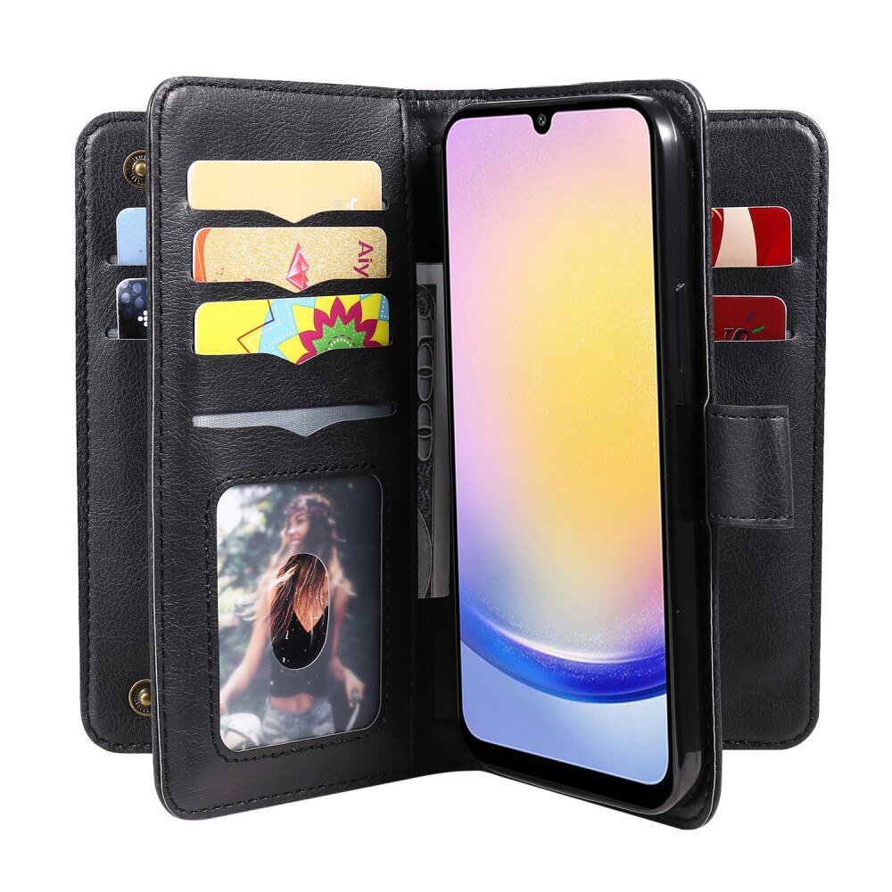 Samsung Galaxy A25 Handytasche Multi-slot, schwarz