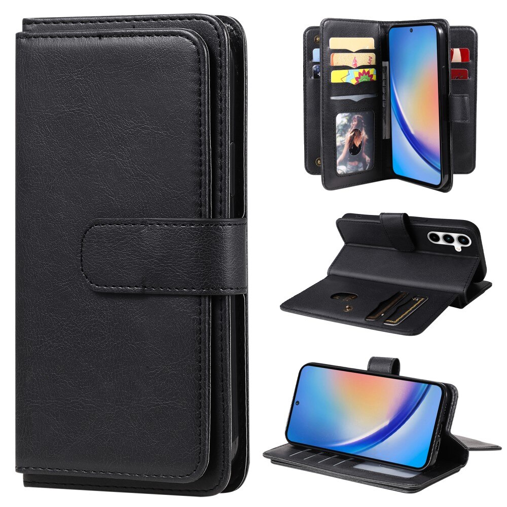 Samsung Galaxy A35 Handytasche Multi-slot, schwarz