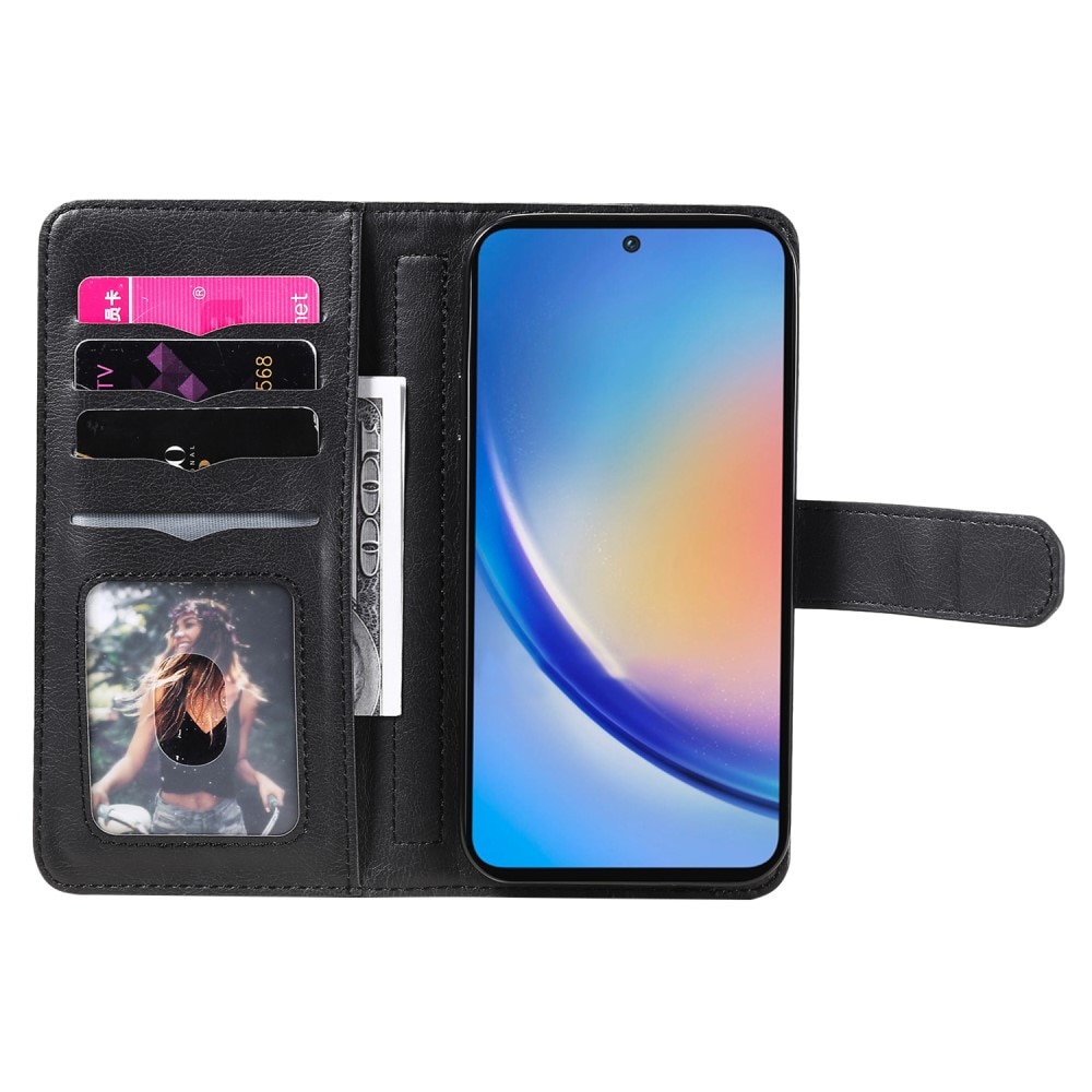 Samsung Galaxy A35 Handytasche Multi-slot, schwarz