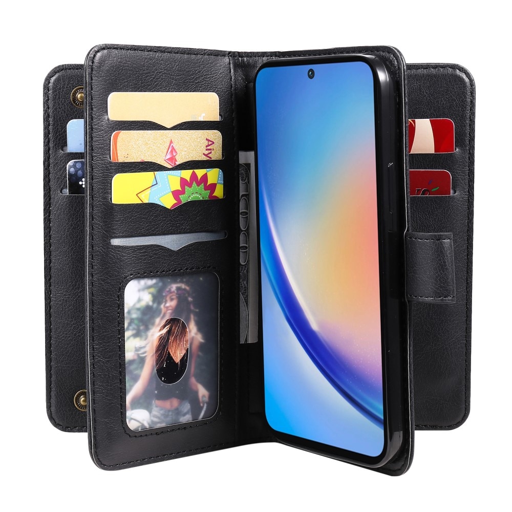 Samsung Galaxy A35 Handytasche Multi-slot, schwarz