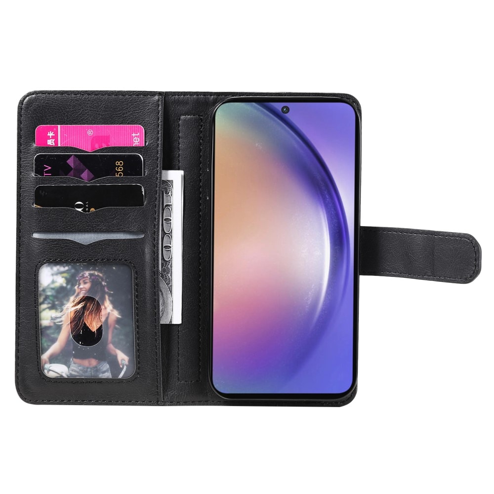 Samsung Galaxy A55 Handytasche Multi-slot, schwarz