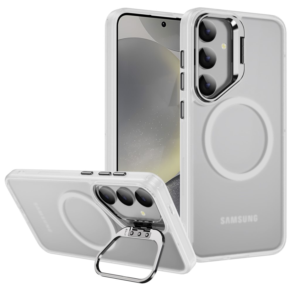 Samsung Galaxy S24 Ultra Hybrid-Hülle Kickstand MagSafe, durchsichtig
