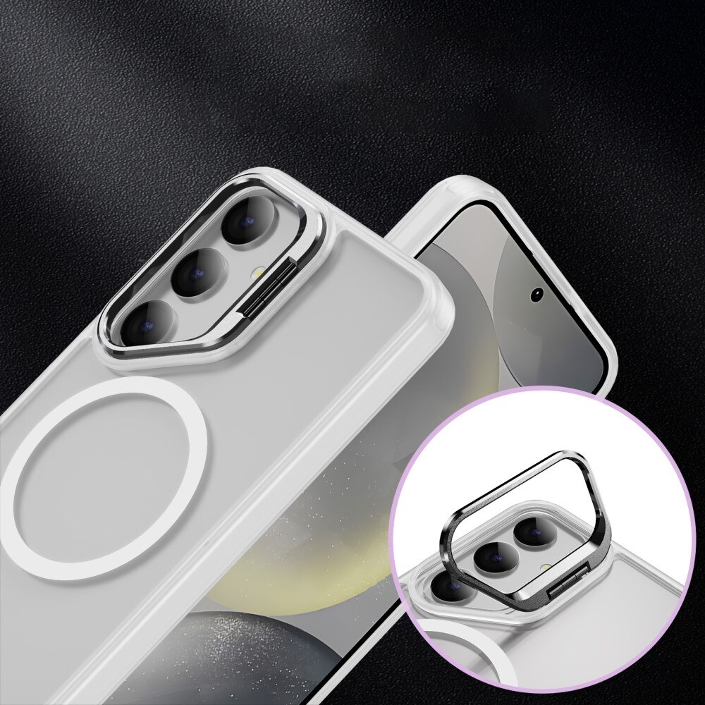 Samsung Galaxy S24 Ultra Hybrid-Hülle Kickstand MagSafe Transparent
