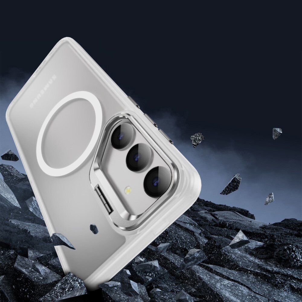 Samsung Galaxy S24 Ultra Hybrid-Hülle Kickstand MagSafe Transparent