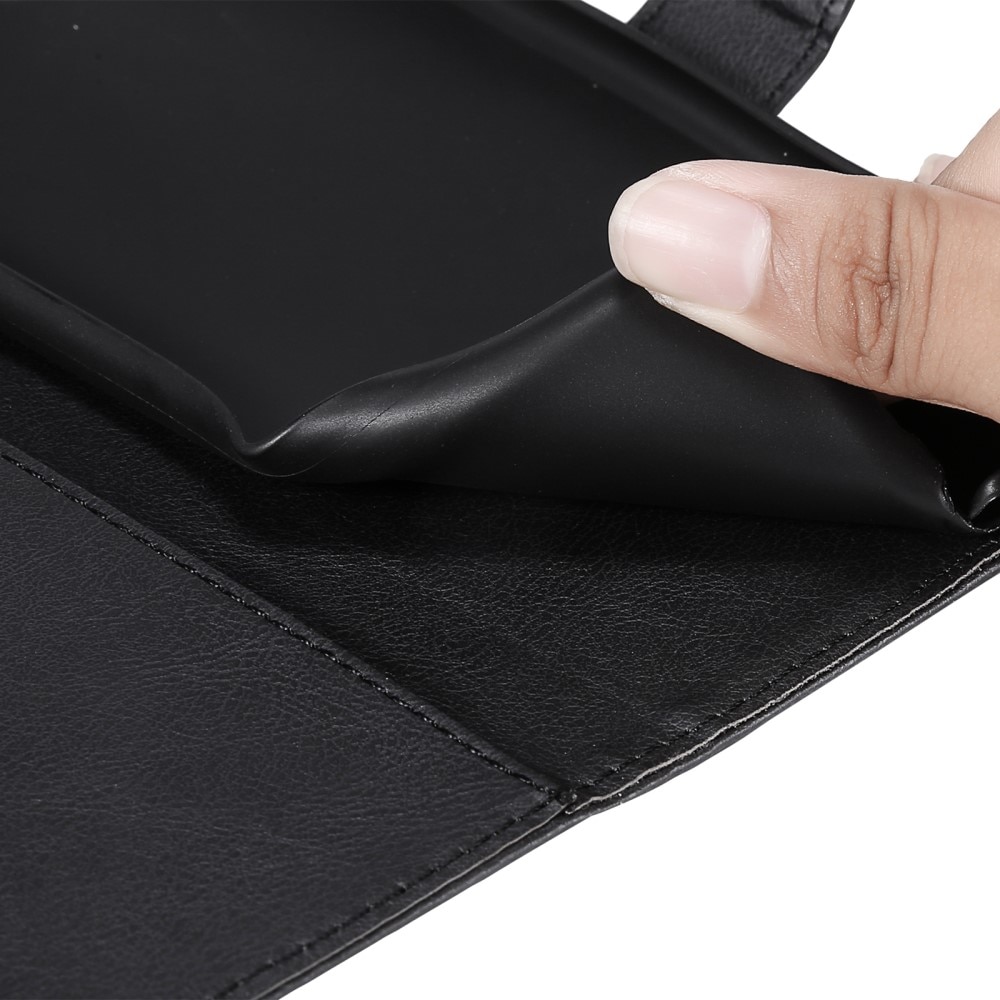 Xiaomi Redmi Note 13 4G Portemonnaie-Hülle schwarz
