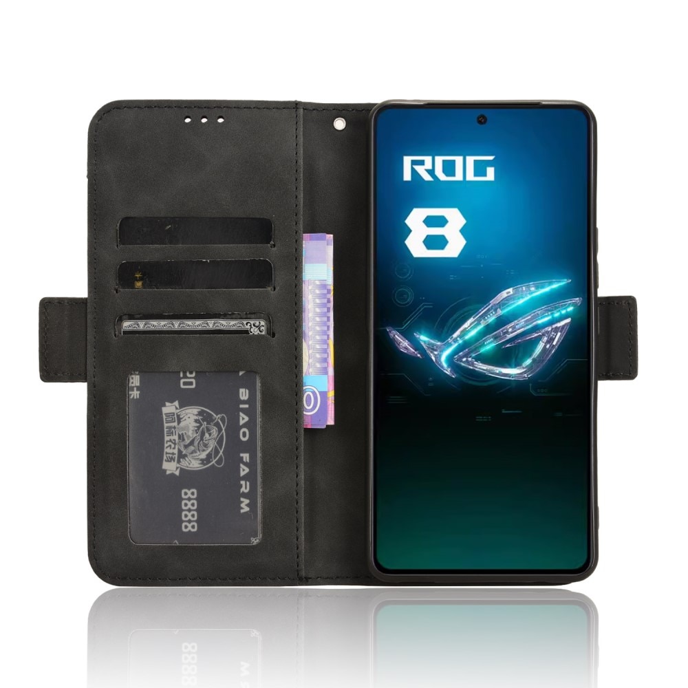 Asus ROG Phone 8 Multi Portemonnaie-Hülle schwarz