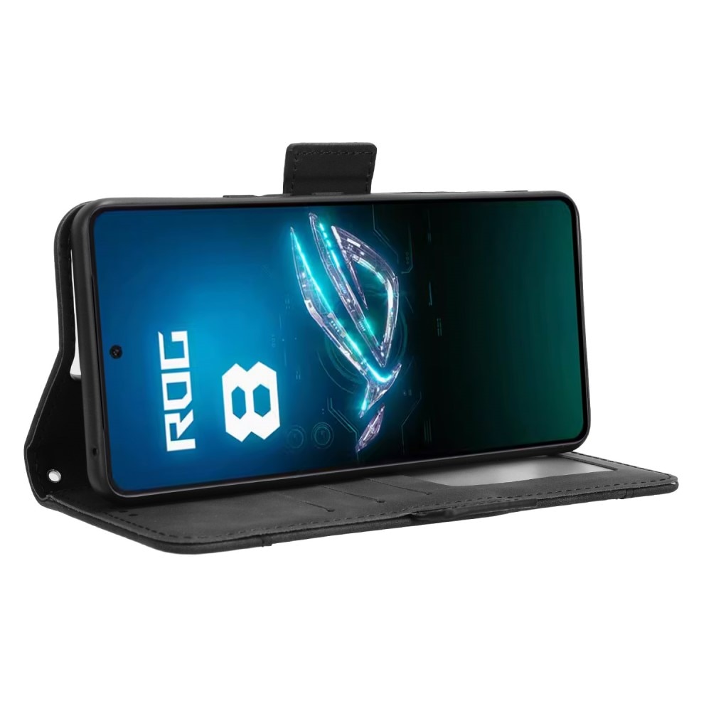 Asus ROG Phone 8 Pro Multi Portemonnaie-Hülle schwarz
